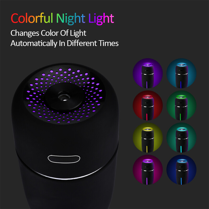 200ML 7 LED Essential Oil Aroma Humidifier Air Aromatherapy Diffuser Cool Mist