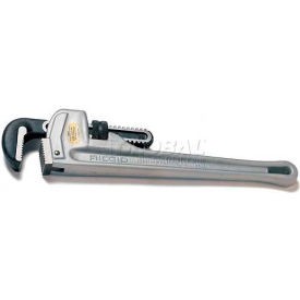 31090 810 10"" 1-1/2"" Capacity Aluminum Straight Pipe Wrench Ridge Tool