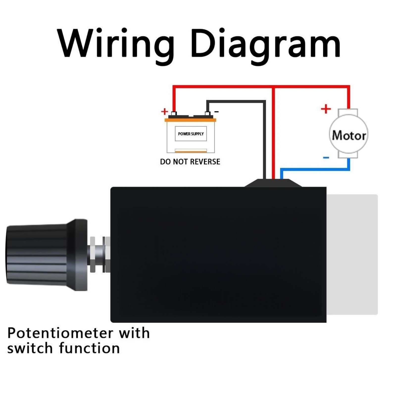 2x DC12V/24V 10A PWM Control Module for Fan Motor Speed Ventilation System