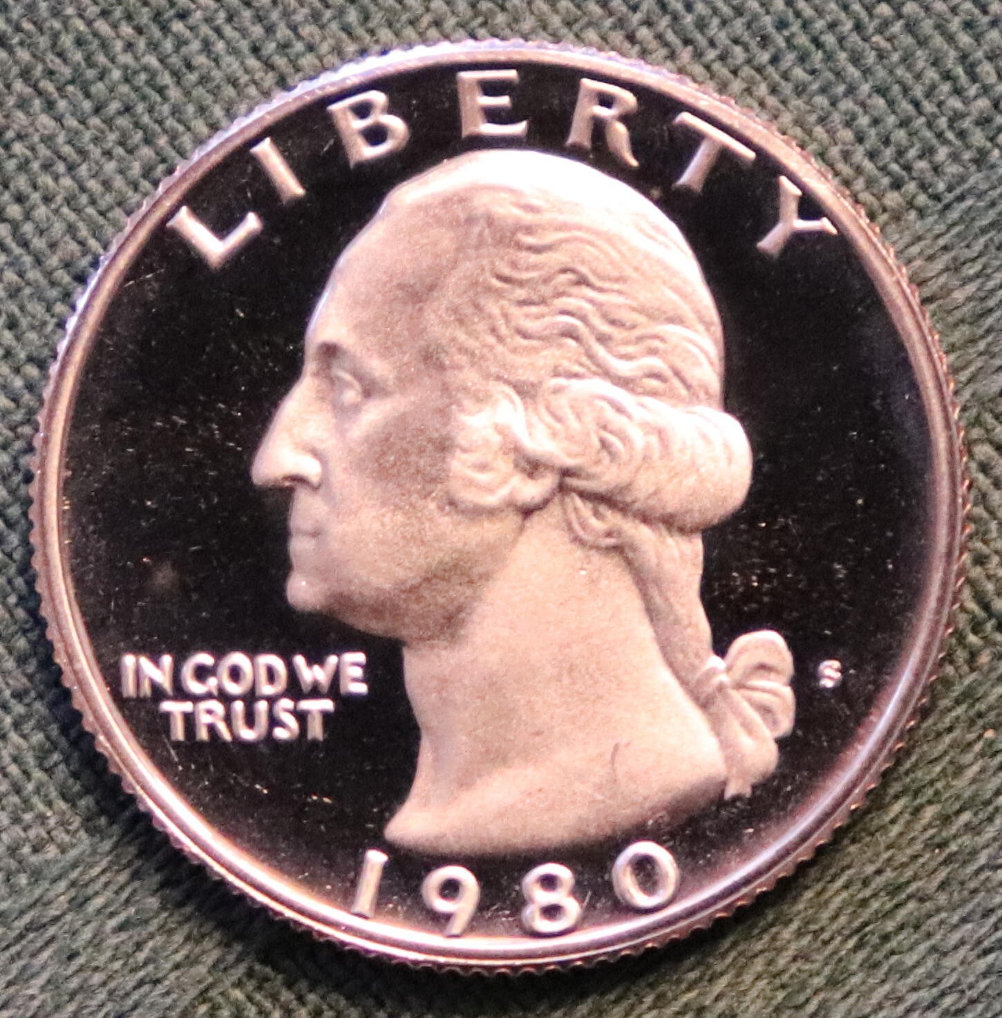 1980-S Washington Quarter Clad Proof