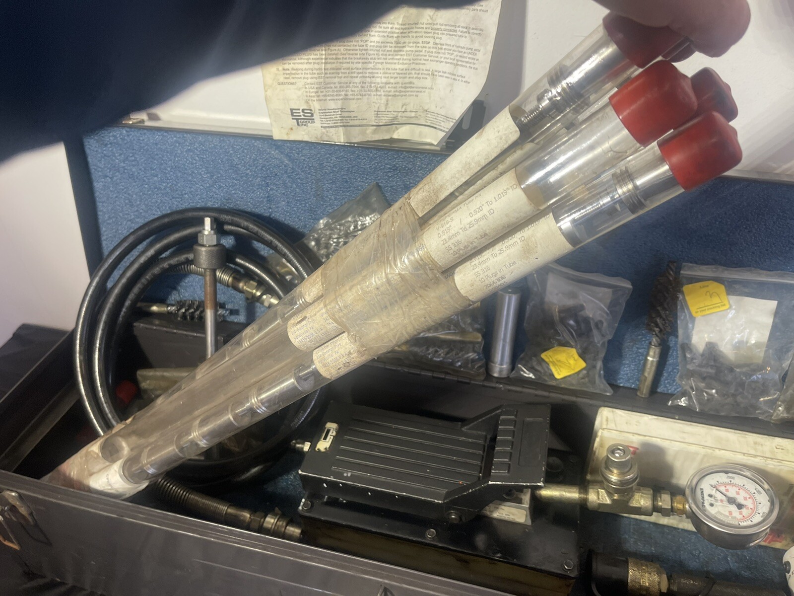 EXPANSION SEAL TECHNOLOGIES EST TUBE PLUGGING SYSTEMS SET COMPLETE