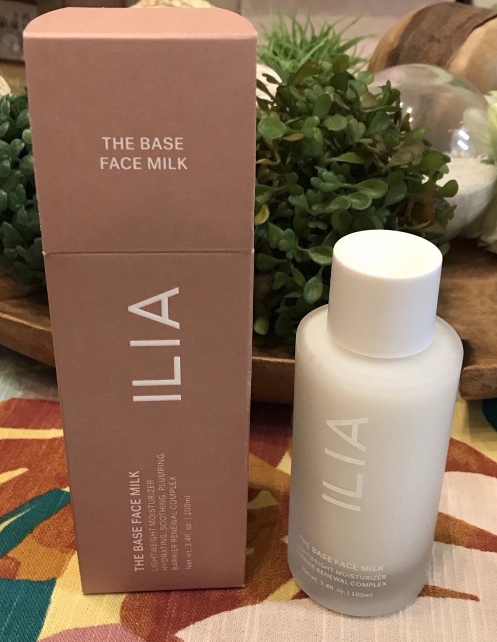 ILIA THE BASE FACE MILK Lightweight Moisturizer - 3.4 fl oz ** Authentic New