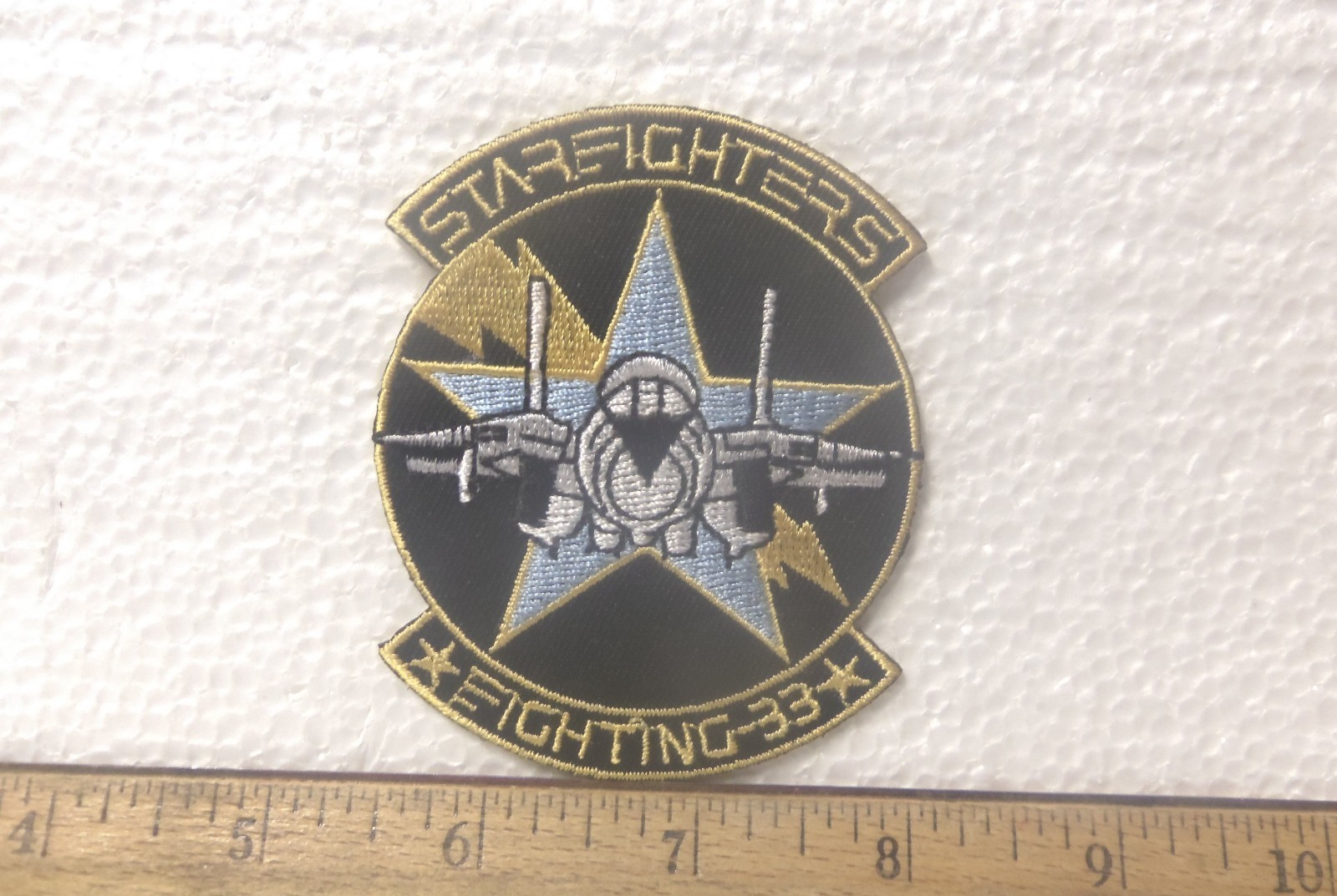 US Navy - Star Fighters - Fighting - 33 Embroidered Patch