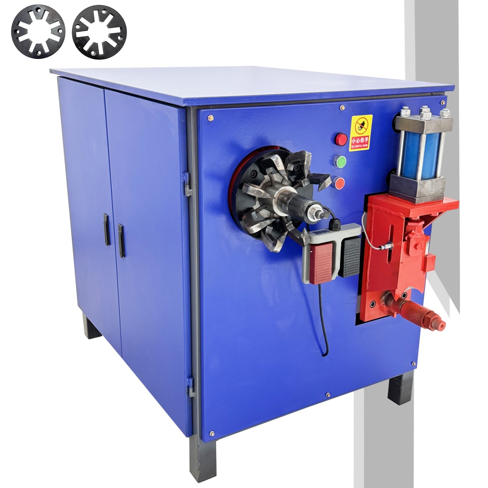 220V Stator Copper Wire Pulling Machine Hydraulic Copper Wire Puller 1PH 4KW
