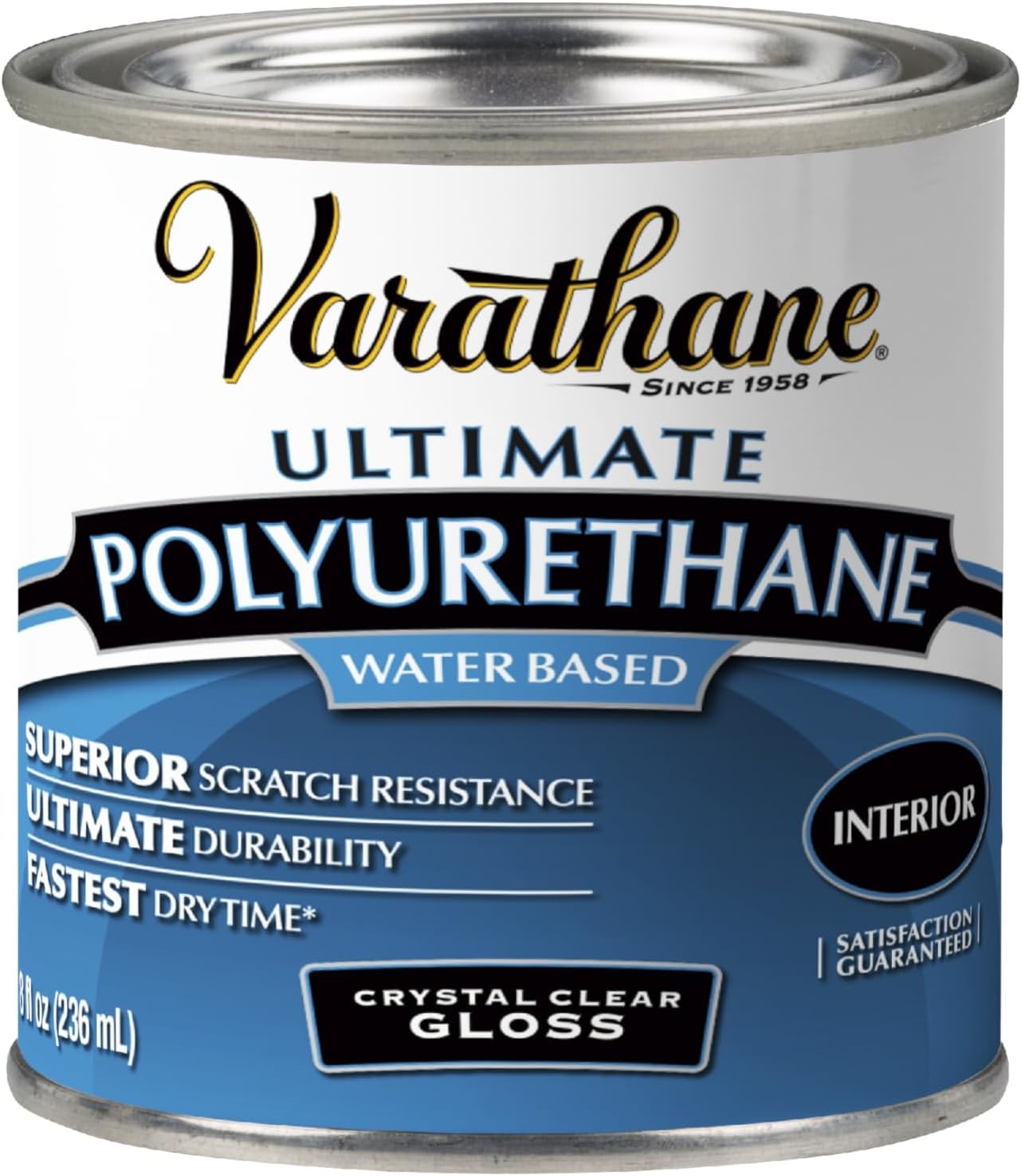 Varathane Water-Based Crystal-Clear Ultimate Polyurethane | Interior Wood Protec