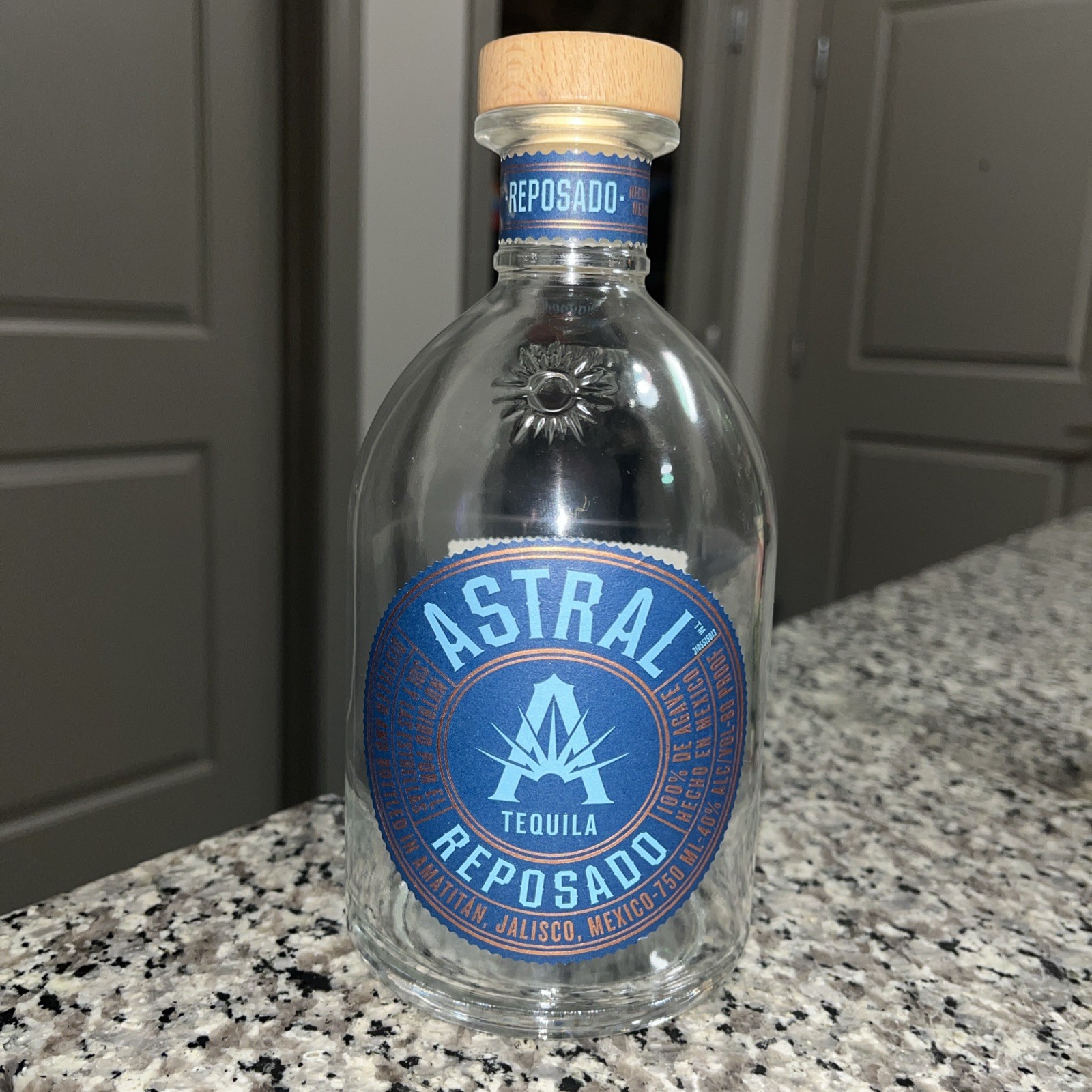 Astral Tequila Empty Liquor Bottles *FREE SHIPPING *