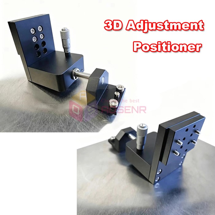 3D Adjustment Positioner with Swing Arm Probe Clamp RF Fixture
