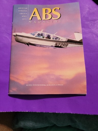 AMERICAN BONANZA SOCIETY MAGAZINE AVIATION MAGAZINE APR 2002
