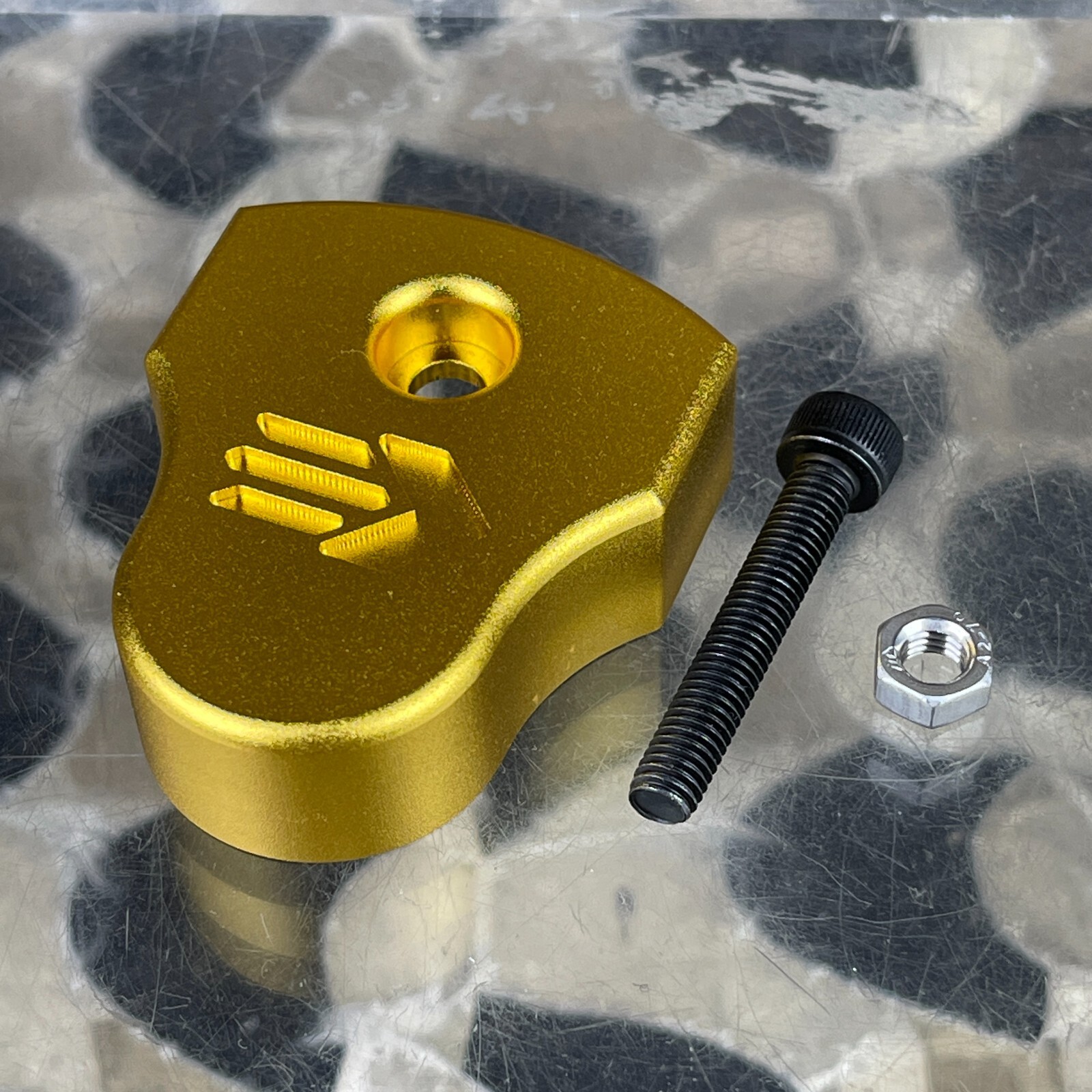 NEW AirTac Customs Aluminum Endcap For Airsoft AEG M4 - Gold