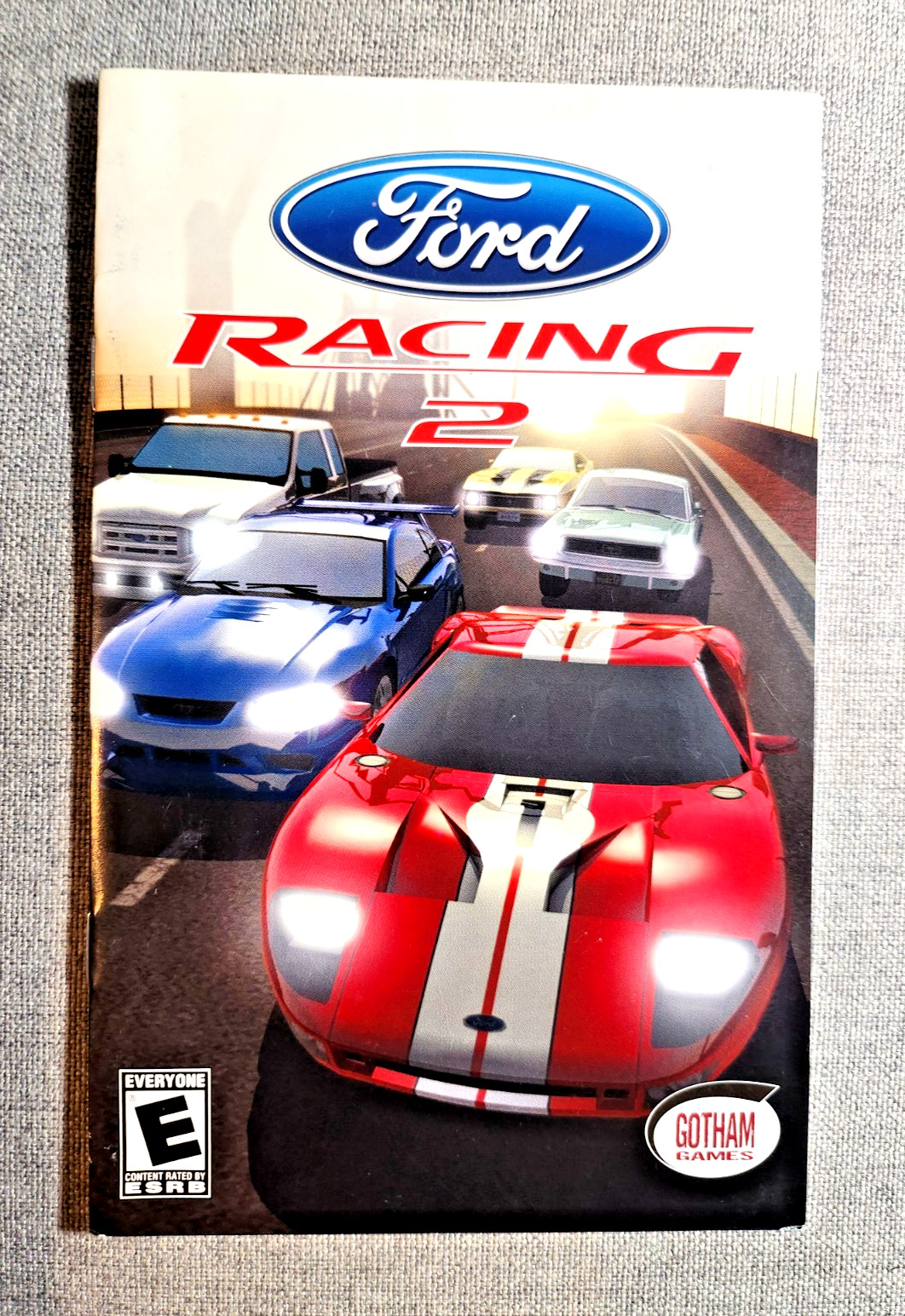 Ford Racing 2 Instruction Manual Only - PlayStation 2 (PS2)