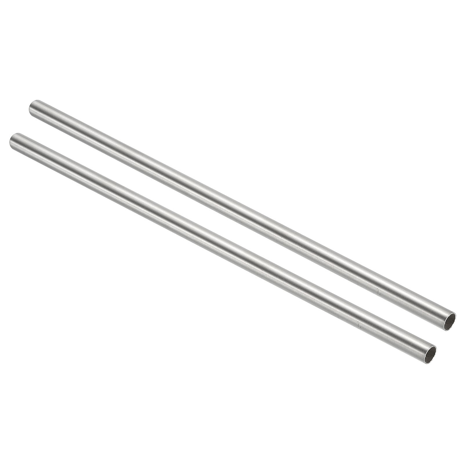 Thermowell Pipe Immersion Well 1/4" ID 9/32" OD 8" Stainless Steel 304 2pcs