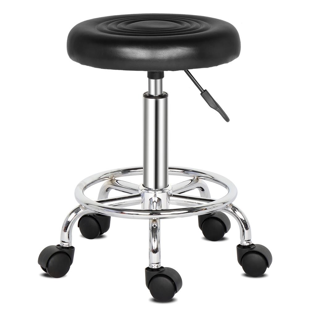 Swivel Salon Stool Chair Adjustable Hydraulic Rolling Stool for Beauty Barber