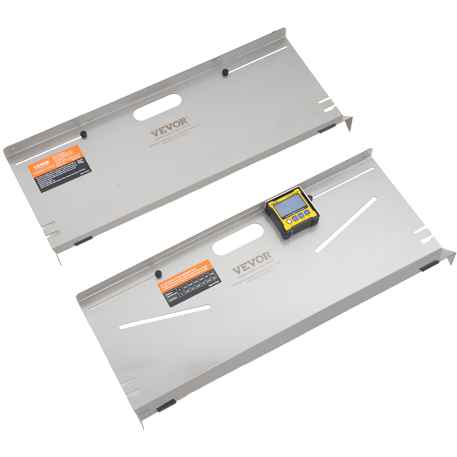 VEVOR Wheel Alignment Tool Camber/Caster/Toe Gauge Toe Plates Measuring Tapes