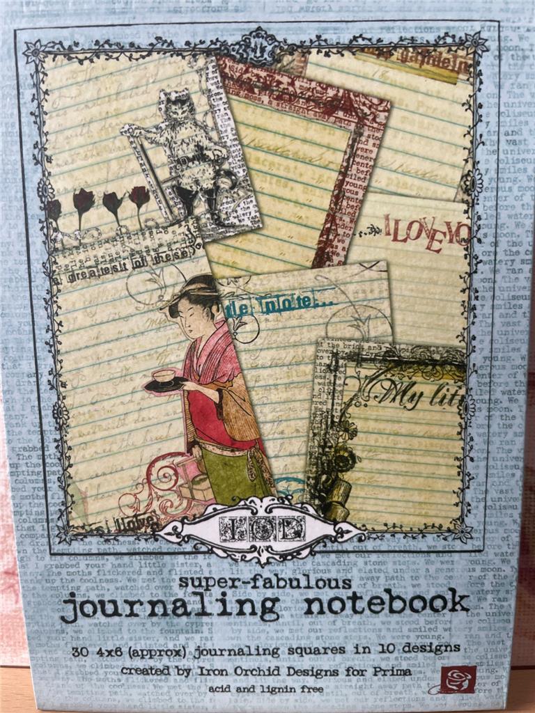 prima Spiral Journaling notebook  preowned 28 new pages instead of 30