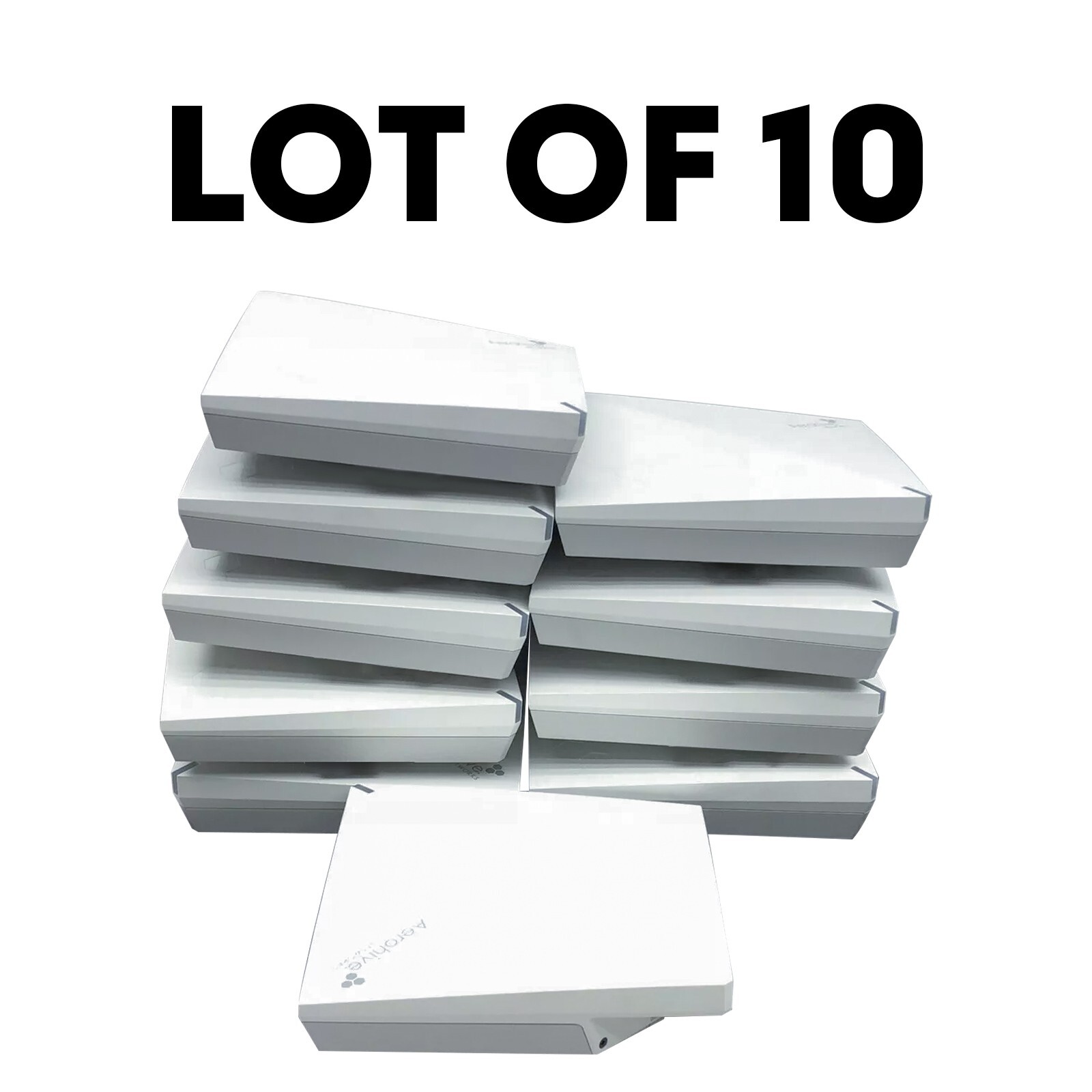 LOT OF 10 Aerohive AP130 Wireless Dual Band Access Point WiFi AH-AP130-AC-FCC