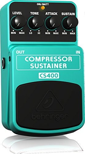 Behringer Compressor/Sustainer Sustain Guitar Effect Pedal CS400
