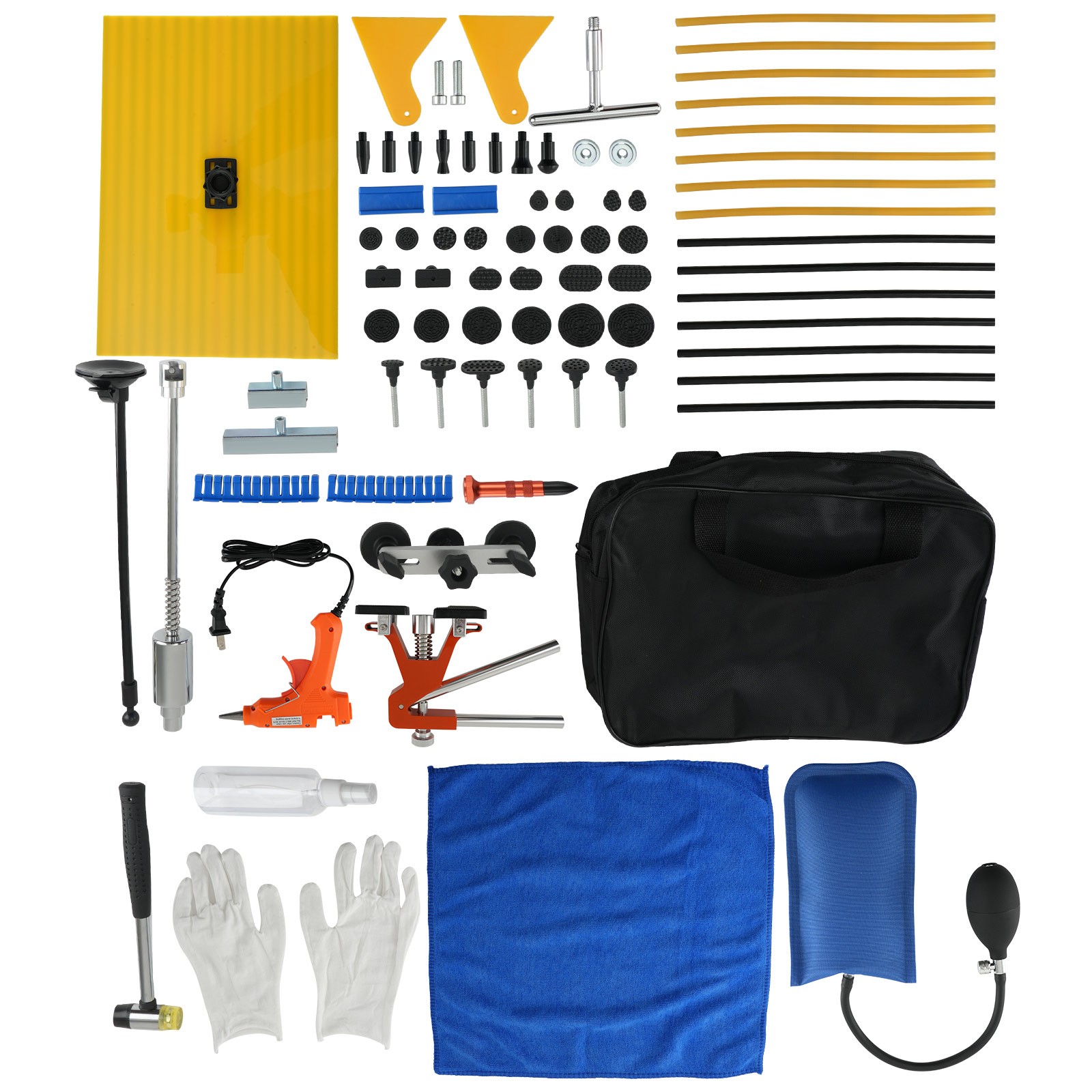 Auto Dent Puller Repair Kit for Car Body Vehicle PDR Tool Bridge Hammer Set