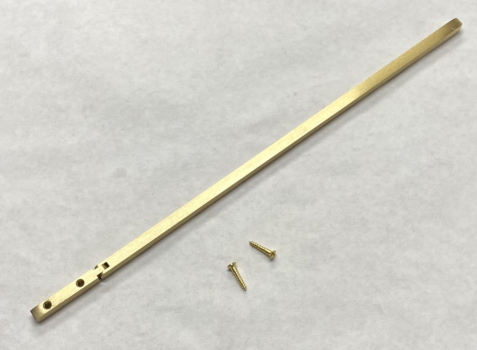 Solid Brass Grand/Baby Grand Piano Short 12" Lid Prop/Support w/Screws