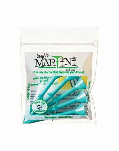 Martini Step-Up Golf Tees 3-1/4" 1pk (5 Tees) - Aqua