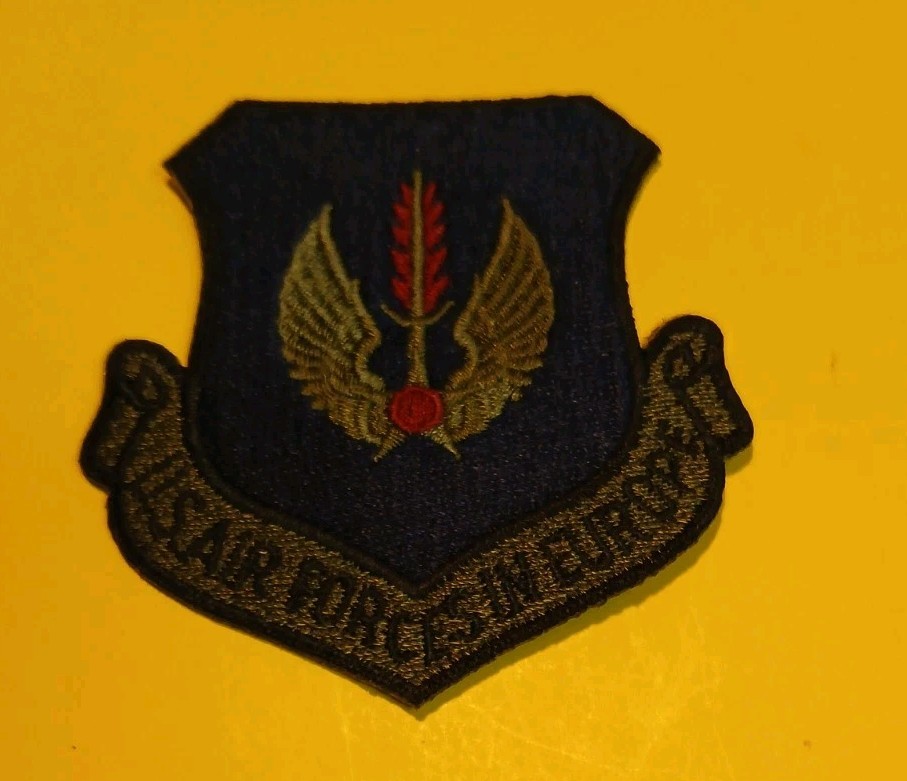 USAF U.S. AIR FORCES IN EUROPE PATCH OD OLIVE DRAB GREEN SUBDUED IRON-ON NEW