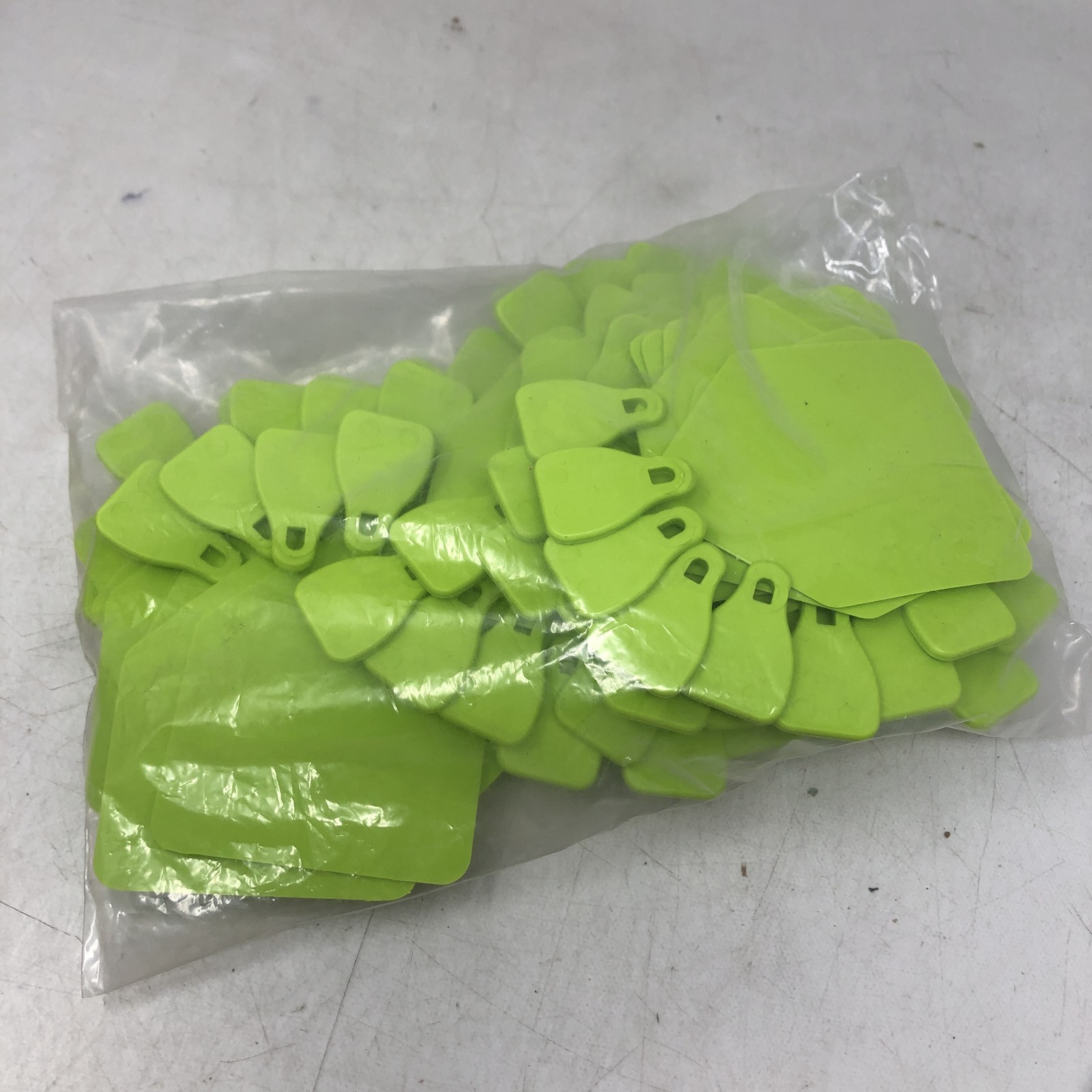 Temple Tag Feedlot Blank Cattle Ear Tags 50 Count Green