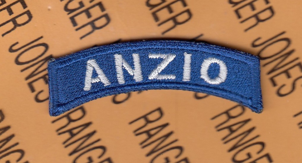 US Army ANZIO Invasion tab ~2.5" patch c/e