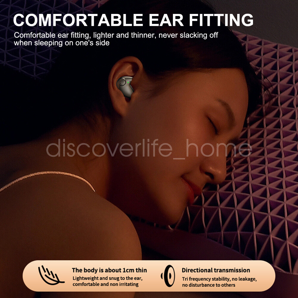 NEW Invisible Earbuds Micro Bluetooth Earbuds Sleep TWS Wireless Earphones Mini