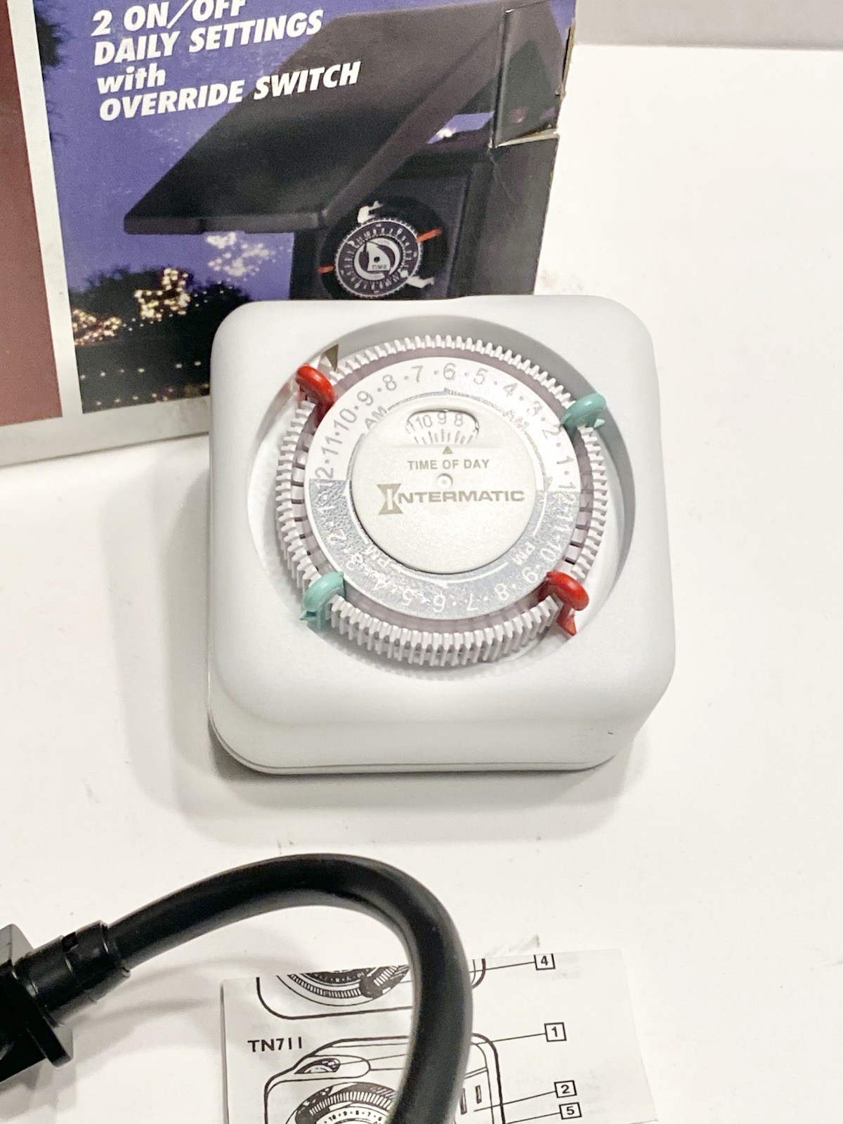 Intermatic Holiday Lighting Timer Combo Pack Indoor & Outdoor Model PD4D114