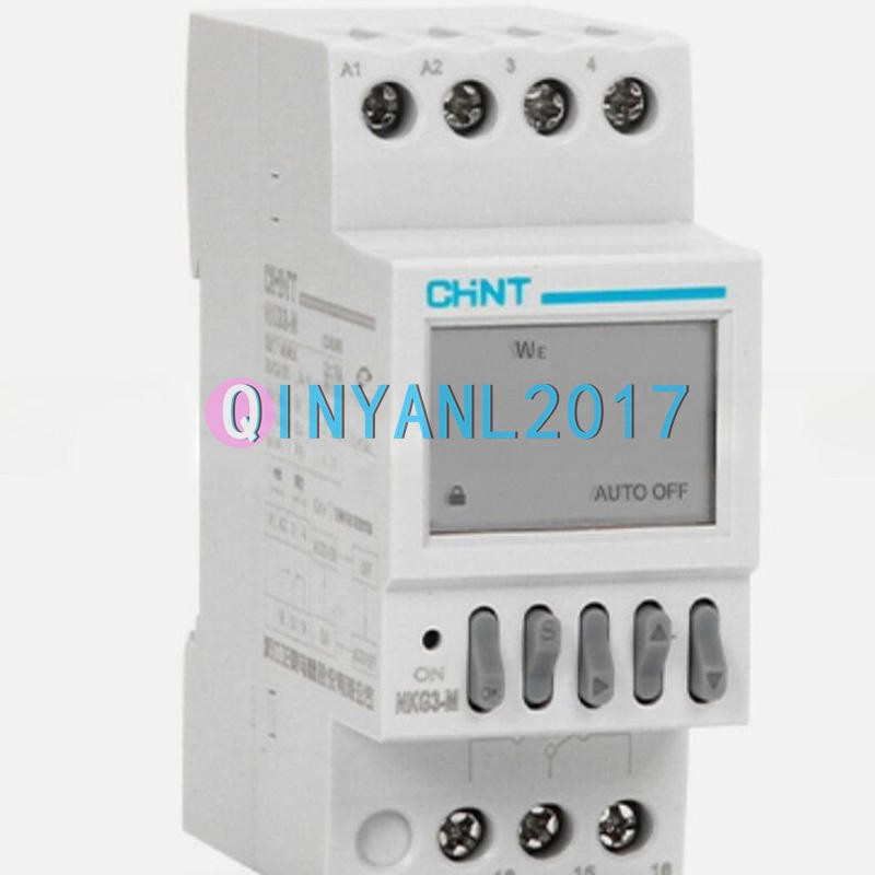 ONE New CHNT NKG3-M 50HZ AC220V Rail timer