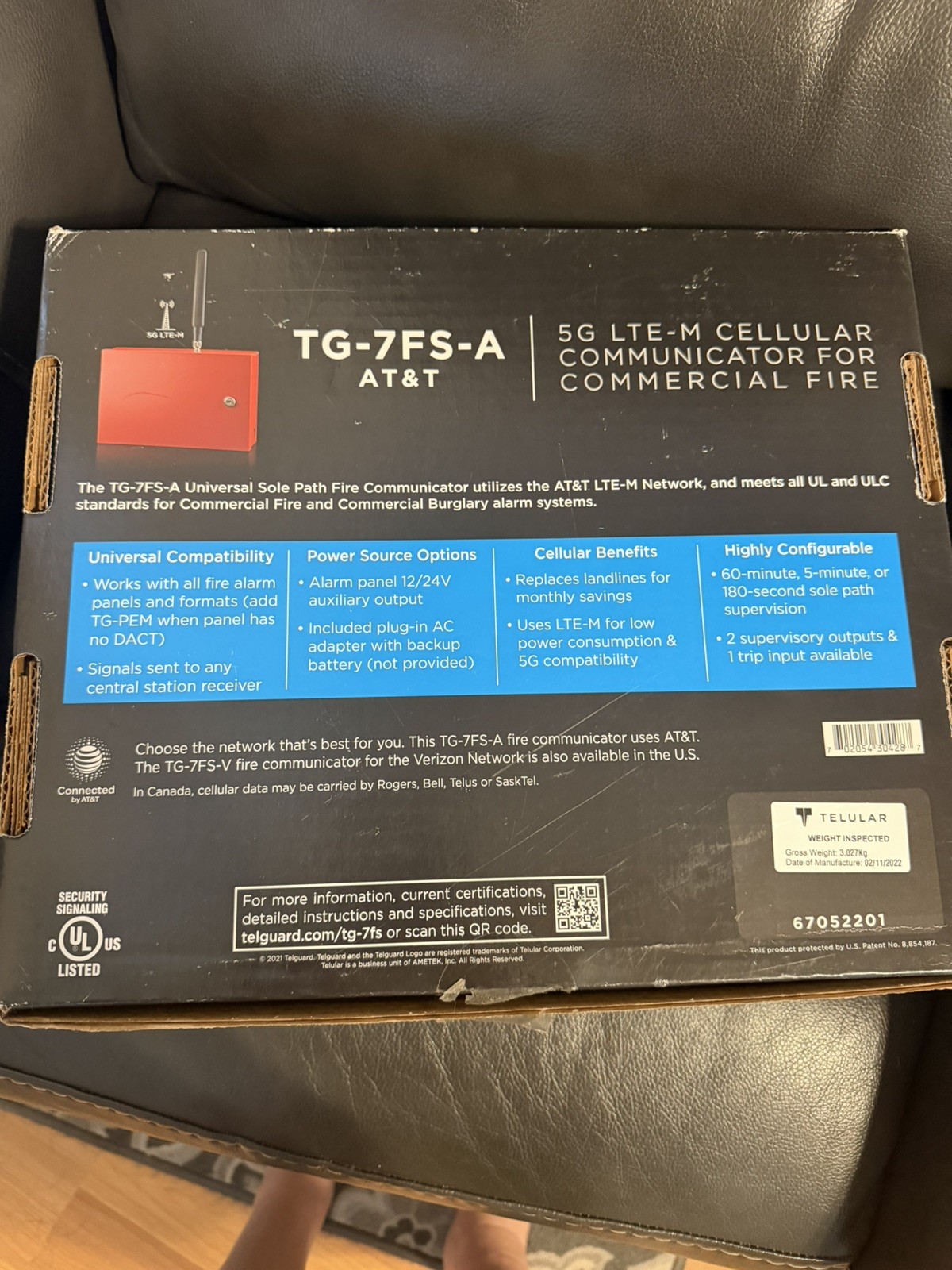 TELGUARD TG-7FS-A AT&T