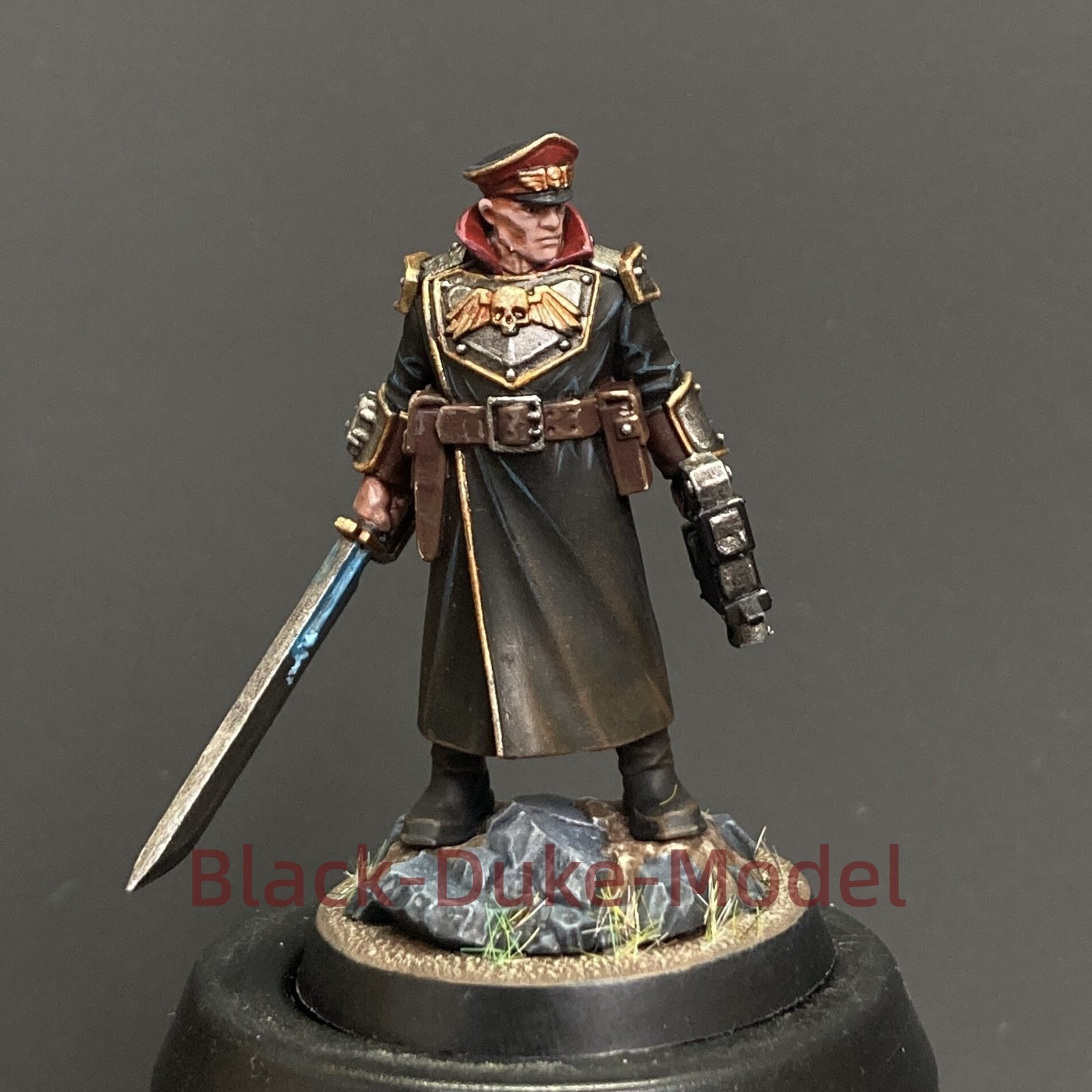Warhammer 40K Commissar Imperium Armies Astra Militarum Presale Painted Gallery
