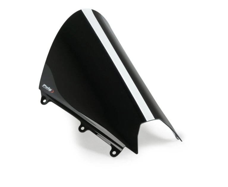 Puig R-Racer Windscreen 2024-2025 Suzuki GSX-8R - Gloss Black, P/N: 21999N