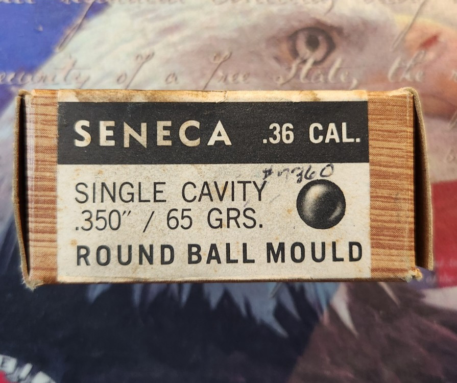 Thompson Center T/C Seneca .350" 65 Gr .36 Caliber Round Ball Mould  Unused
