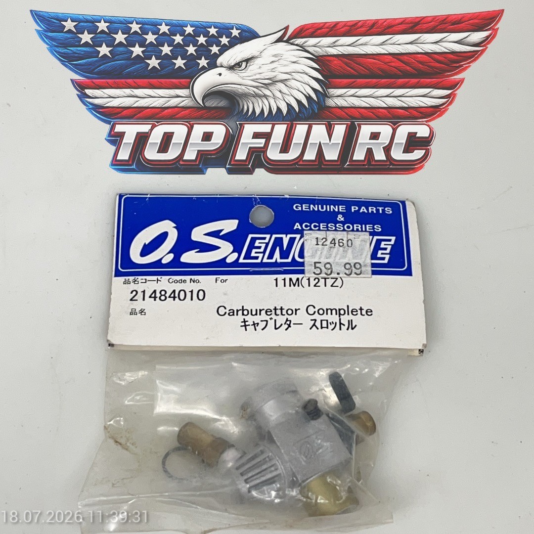 O.S. 21484010 11M carburattor for .12 class nitro rc engines