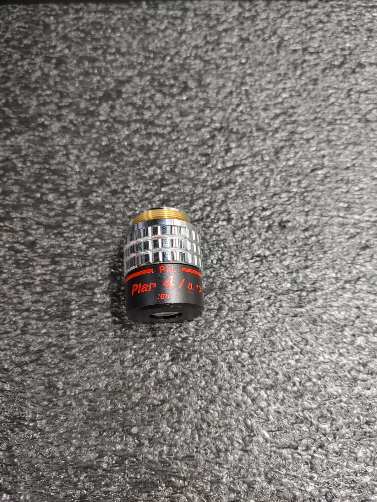 NIKON PhL Plan 4 4/0.13 DL Phase Contrast Microscope Objective