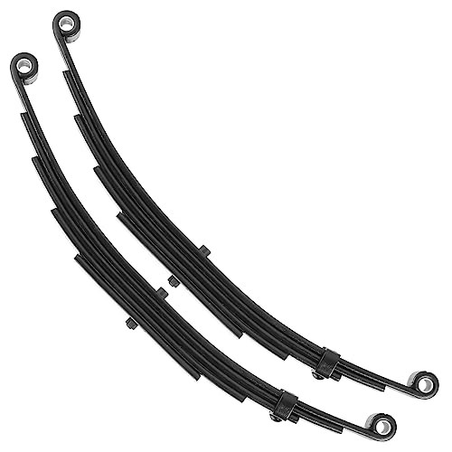 Trailer Leaf Spring 5 Leaf Double Eye 3000 lbs Cap for 6000 lbs Axle Set 2