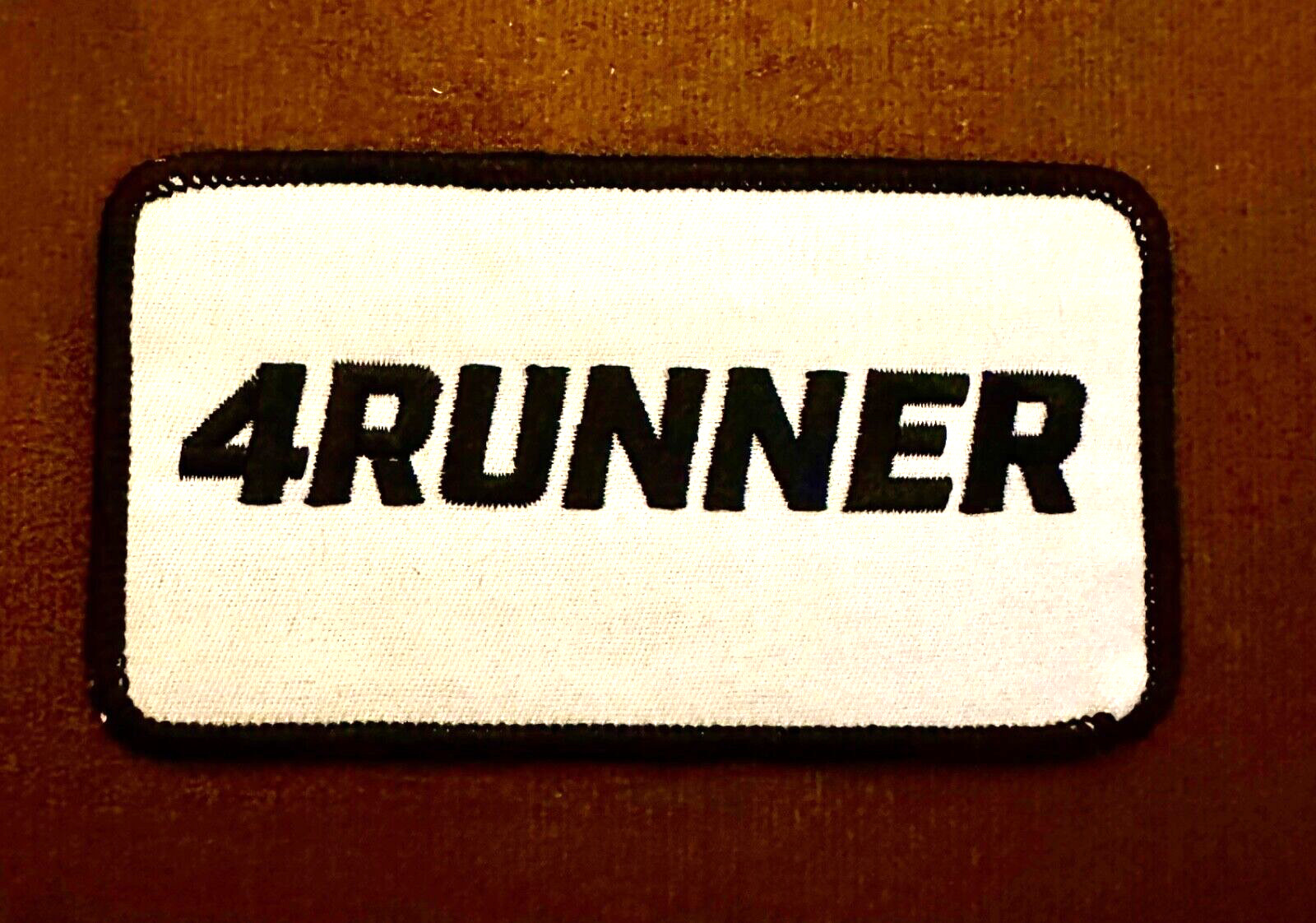 GORGEOUS TOYOTA "4RUNNER" EMBROIDERED IRON-ON PATCH...
