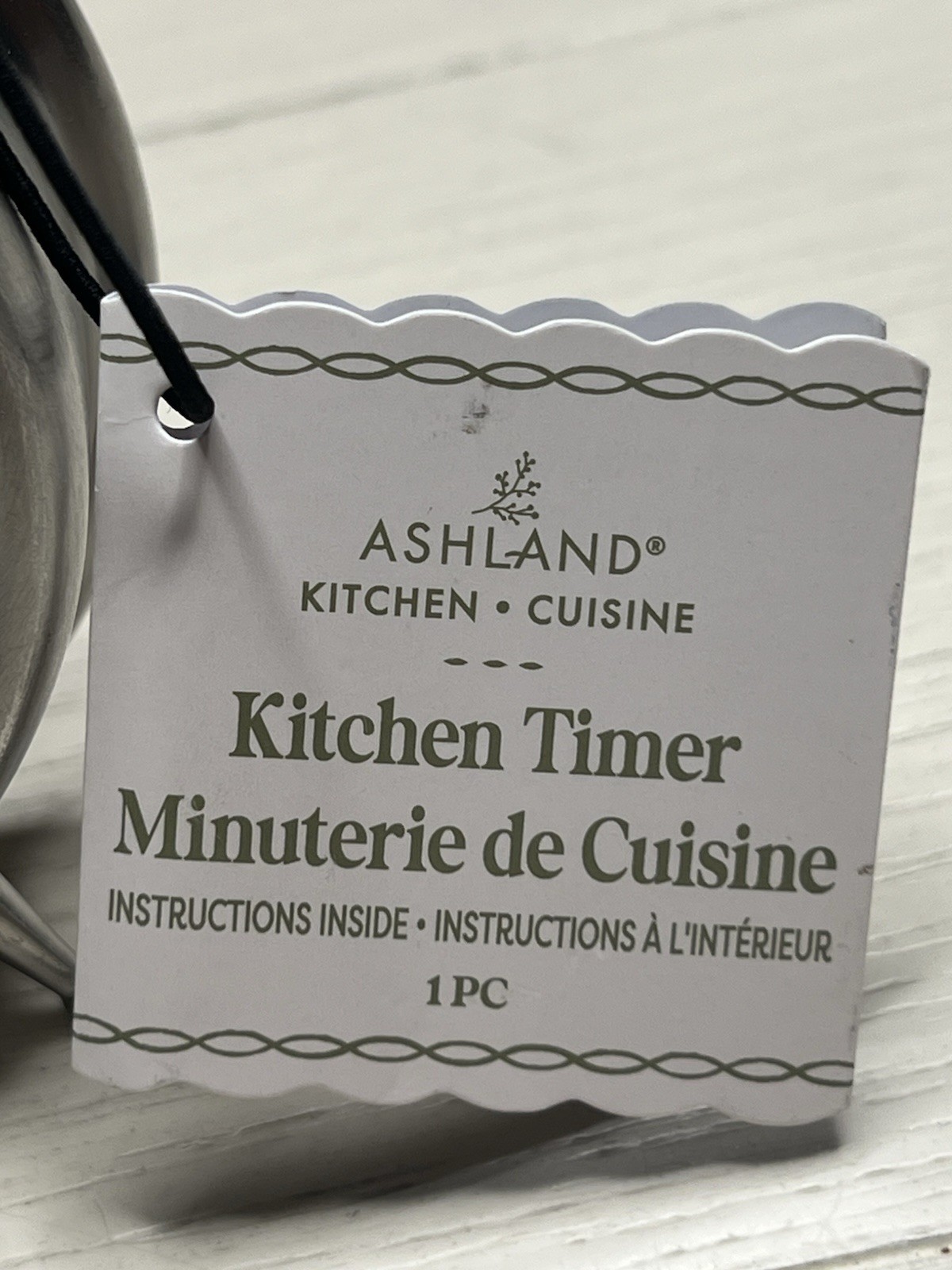 Kitchen Timer 60 Minute Dial NOS Ashland 4.5”