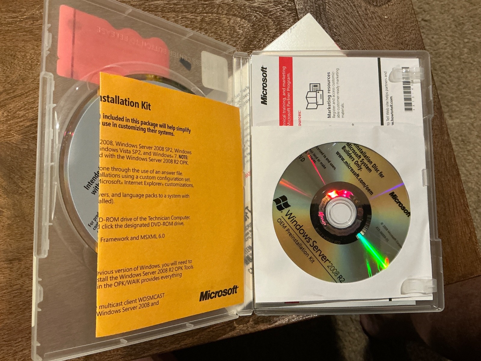 Microsoft Windows Server 2008 R2 Standard X64 DVD OEM