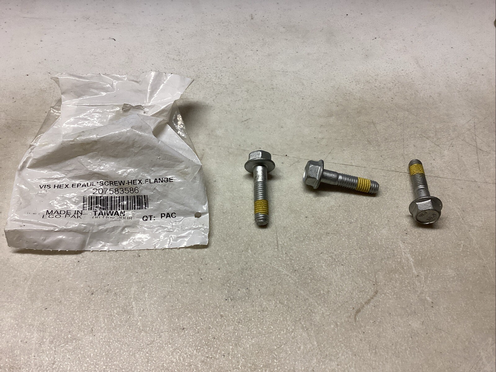 Ski-Doo Hex Flange Screw 207583586 Qty-3