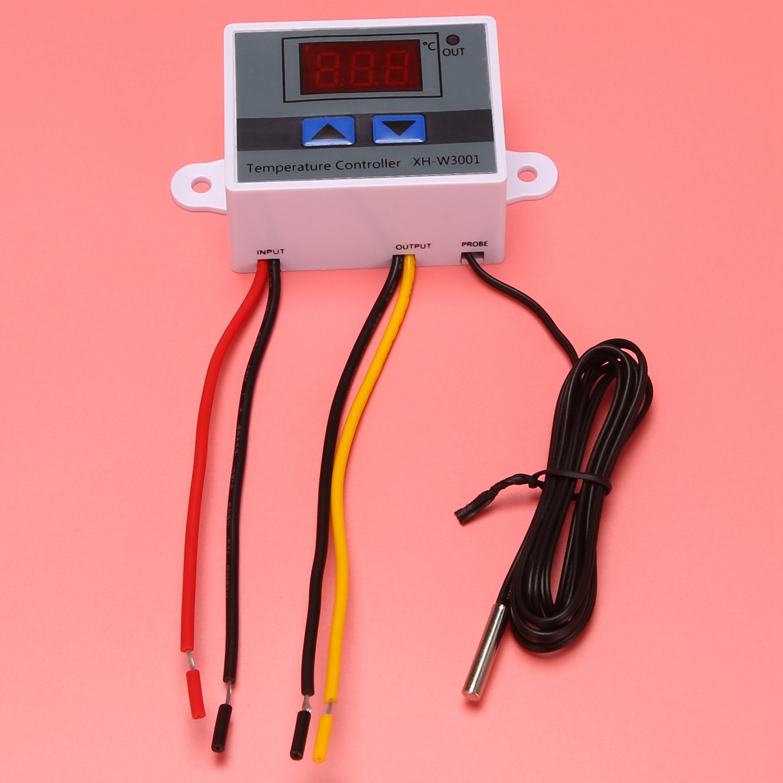 220V Digital LED Temperature Controller 10A Thermostat Control with 3446