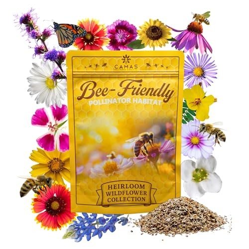 Camas Wildflower Seeds Bulk 1/4 lb – Perennial & Annual Wildflower Seed Mix