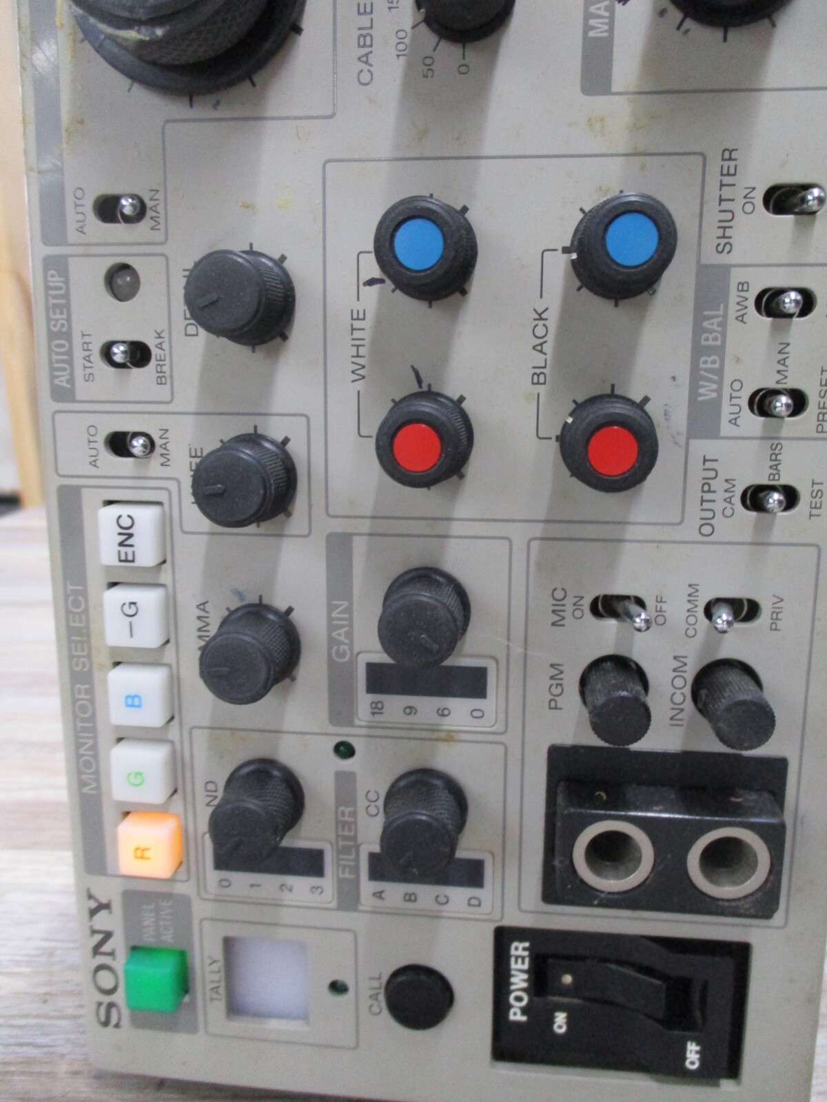 SONY CCU-350 CAMERA CONTROL UNITS 2013