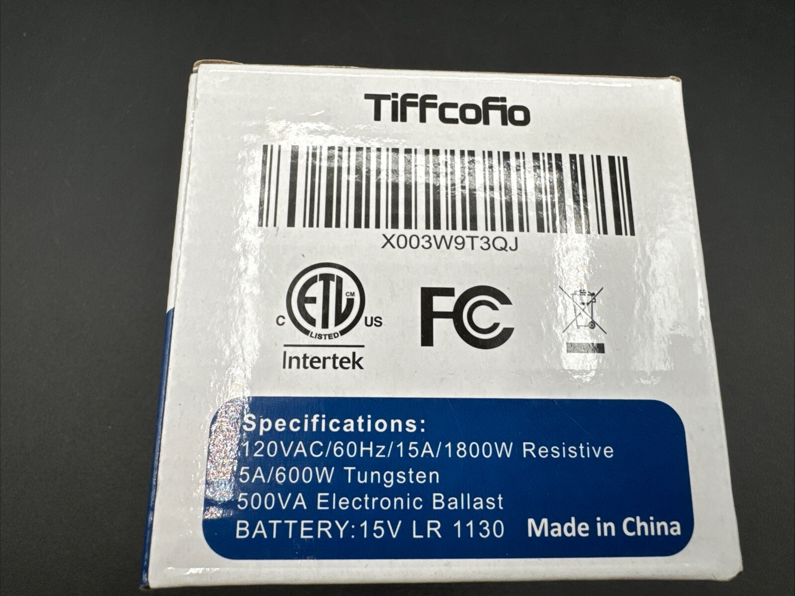 TiFFcoFio 15A/1800w Indoor Digital Programmable Timer~ Set Of 2 New