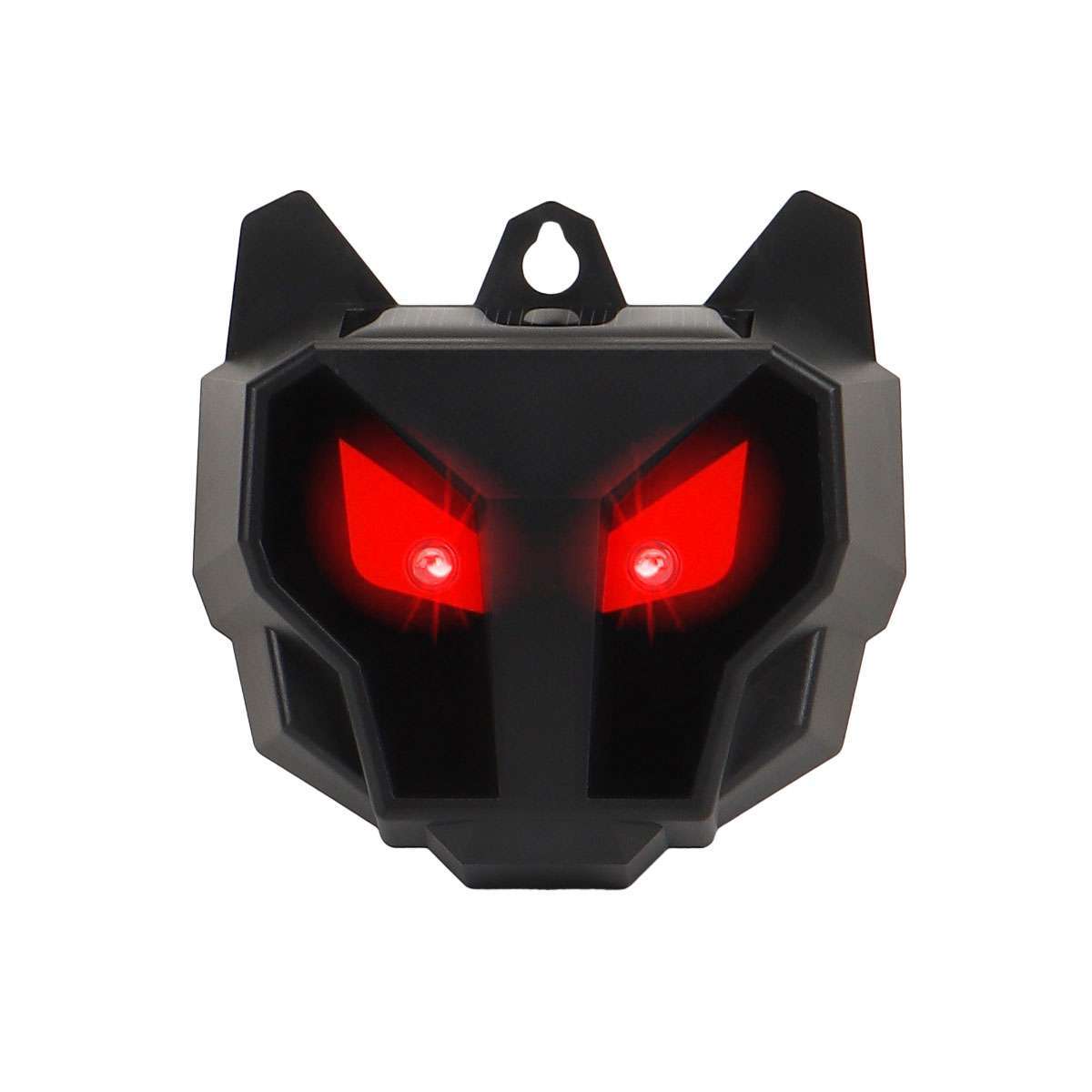2 X Solar Predator Guard Light Red LED Deterrent Light Night Animal repeller US