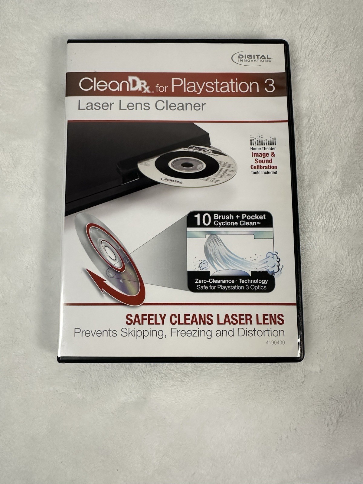 Clean Dr. Laser Lens Cleaner for PS3 PlayStation 3 Untested
