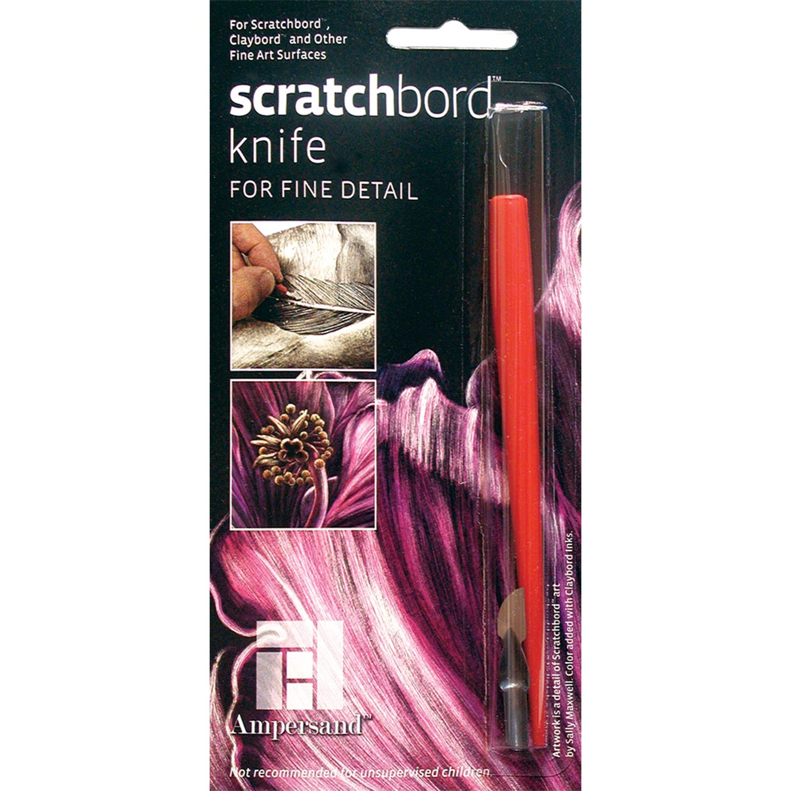 Utility Knife Set of 2 with Handles for Scratchboard Art Tools for Beginners