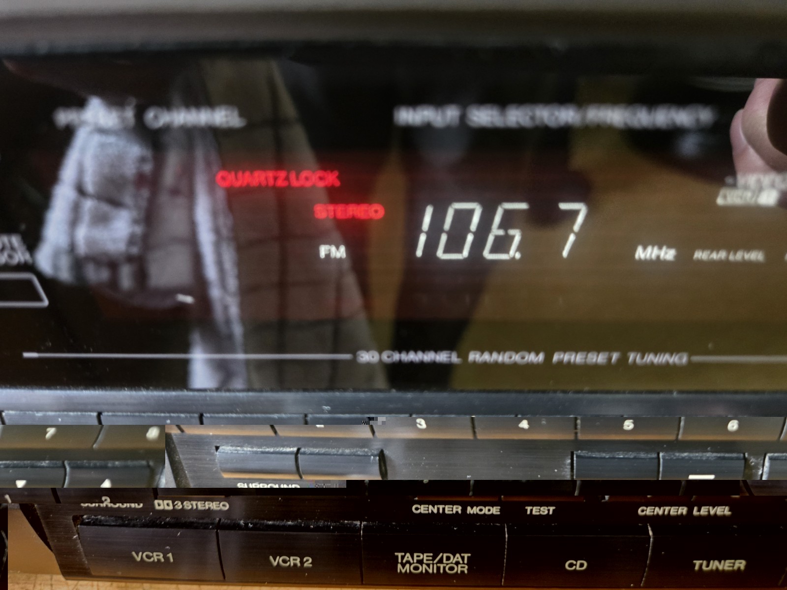 Technics SA-GX330 AV Control Stereo/VCR/CD/PHONO Receiver. READ
