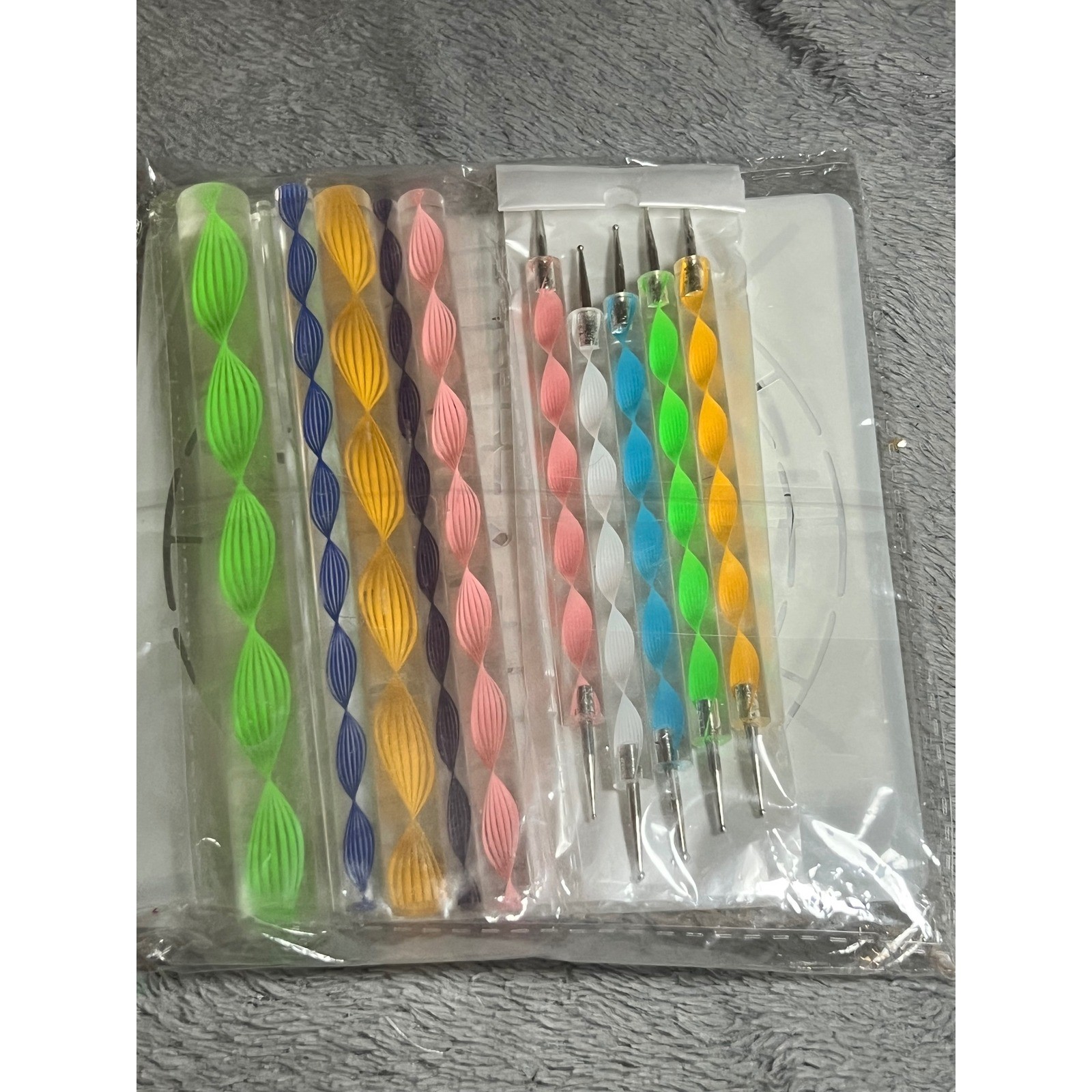 Mandala Dotting Tools Set Acrylic Rods Ball Stylus Painting Stencil Art Kit NEW