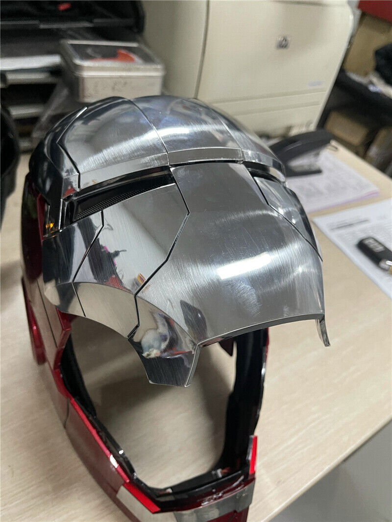 US StocK AUTOKING Iron Man MK5 Helmet Wearable Voice Control ABS Mask Cosplay